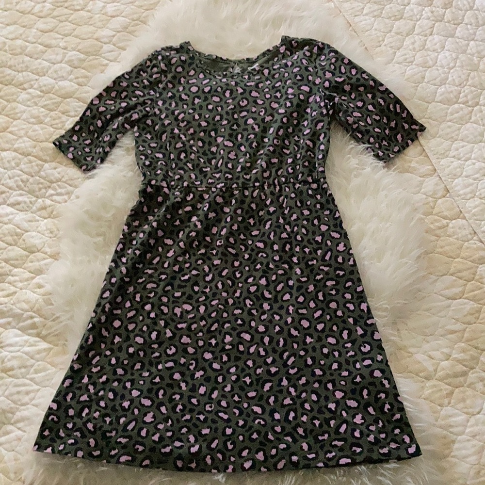 Girl Animal Print Dress Size XL
